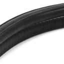 QWORK 20 Feet EPDM Rubber Trim Seal with Top Bulb, Fits Edge 1/16" to 1/8"