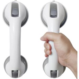 Suction Bathroom Grab Rails,Shower Handle, Support Grab Handle,Portable Mobility Aids Safety Handle for Children,Elderly, Injury and Disability Aids (2Pack)