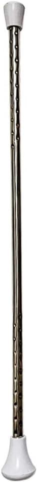 Twirling Baton Spinning Dance Baton Metal Gymnastics Parade Stick for Child in Majorette (White, 1 Pack)