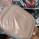 2 x Small Makeup Bag for Purse, Mini Cosmetic Bag with Inner Pockets for Women