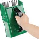 Easier Berry Picker Scoop Blue Berry Picking Rake with Metal Comb and Ergonomic Handle, Huckleberry Picker Harvesting Tool, Black Handle