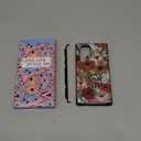 for Samsung Galaxy S22 Ultra Case - Women Cute Girls Phone Cover Cool Aesthetic Unique Design Teen Kawaii Mushroom Heavy Duty Protective Hard Shockproof Military Grade Funda for S22 Ultra