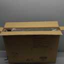 Allpop TV Tray Table - Adjustable TV Dinner Tray for Eating, Folding Laptop Table with 6 Heights & 3 Tilt Angles, Cup Holder on Couch & Bed, Black