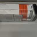 AOSKY Light Filtering Roller Shades for Windows, 33" W x 72" H, White