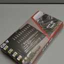 Elinoover 46-Piece Socket Wrench Set, Premium 1/4 inch Metric Socket Set, Ratchet Set with Quick-Release Ratchet and Extension Bar, Compact Storage Case - Perfect for Auto Repair & Home Use