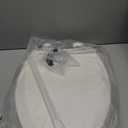 Bemis 1500EC Durable Wood Toilet Seat with Easy Clean Hinges, Made in USA, Elongated, Biscuit