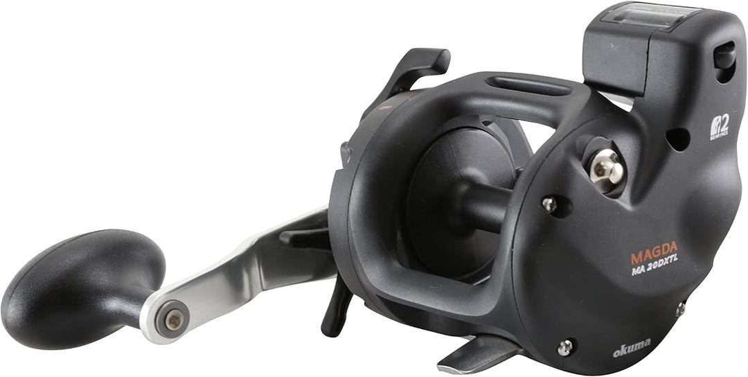 Okuma MA-20DLXT New Magda Linecounter Reel