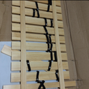 12 (Twelve) Belt Karate Martial Arts Belt Display - Thick Wood