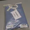 Arach&Cloz Womens Swaters 2024 Fall Fashion Outfits Long Sleeve Crewneck Knit Tops Ruffle Casual T-Shirts Cute Tees Blouses (Blue, XL)