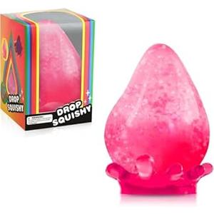 Fidget Toys Stress Cube, Cube Squishies Anxiety Stress Relief, Ice Squishy Stress Cube-Drop Malt Sugar Balls, Sensory Toys for Kids with Autism, Fidgets for Classroom Prize Toys (1pack Pink)