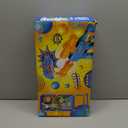 KKONES Shooting Game Toy for Boys - 2 Player Toy Foam Blaster Air Guns, 24 Foam Bullet Balls Popper & Standing Shooting Target, Birthday Gifts for Age 3 4 5 6 7 8 9 10-12 Years Old Kids, Girls