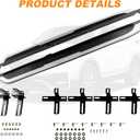 2 PCS Side Step Compatible with Honda CRV CR-V 2017 2018 2019 2020 2021 2022 Running Board Nerf Bar Replace MZCP-CRVCTB-1