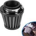 38mm Air Filter for Apollo SSR Moped ATV Go kart Scooter Pit Dirt Bike for VM22 PZ22 PZ26 PZ27 PD18J NC50 Carburetor 50cc 70cc 80cc 90cc 110cc 125cc 150cc 196cc 200cc 212cc Engine Parts Black