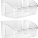 NEW UPGRADED 2 Pack 240324502 Refrigerator Door Shelf Bins for Frigidaire,Kenmore,Crosley Refrigerator Replacement Parts Replaces 240324510,AP2549806,844402, EA429767,PS429767,LFSS2312TF0 Fridge Bin