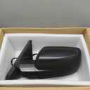 Dasbecan Driver Side Mirror Compatible with 2014-2018 Ram 1500, 2019-2022 1500 Classic Left Mirror w/Power Heated Glass, Manual Folding, Temp Sensor Replaces 68462819AA