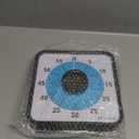 Secura 60-Minute Visual Countdown Timer, 7.5-Inch Oversize Classroom Visual Timer for Kids and Adults, Durable Mechanical Kitchen Timer Clock with Magnetic Backing (Blue)