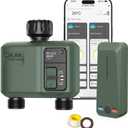 WiFi Water Timer 2 Zone for Garden Hose, Smart Sprinkler Timer with 984ft RF Range, Smart Lawn Watering System Irrigation Controller, APP/Voice Control, Rain Delay, Automatic/Manual Irrigation