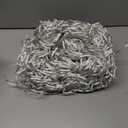 612 LED Christmas Lights with 136 Drops, 60ft 12 Modes Hanging ice String Lights with Timer & Dimmable & Waterproof, Plug-in Fairy Lights for Tree Holiday Wedding Party Christmas Decor Cool White