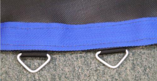 11' 11" (143") Round Trampoline Mat with 104 Rings with Free Blue Sunguard!!! Made in The USA!