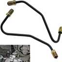 Set of 2 Front Brake Caliper Line Set Fit for Toyota Tundra 2007-2014 4WD,Front Brake Caliper Line Hose Kits,Front Hydraulic Brake Hose Assembly