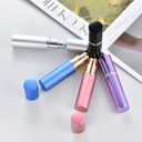 2 x Portable Mini Refillable Perfume Atomizer Bottle, Travel Size Cologne Sprayer, Travel Atomizer Refllable, MiniPerfume Dispenser, Scent Pump Case, Small Perfumes Spray Bottle 4 Pcs Pack of 5 ml