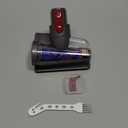 Mini Motorized Tool Brush Head Compatible with Dyson V7 V8 Cyclone V10 V11 V15, Anti-Tangle Attachment Replacement Head Suitable for Long Hair and Pet Hair