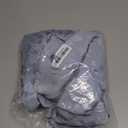 ZESICA Womens 2026 Summer Puff Short Sleeve Midi Dress Floral V Neck Textured Ruffle Flowy Beach Party Dresses (Small, Blue)