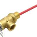 91604 1/2 inch Relief Valve, 150 PSI Temperature and Pressure Relief Valve, Replacement for Camco 10423 G10-1E G10-2E G610-3E G9 G16 GE9 GE16 GEH9 GEH16 RV Electric Water Heaters Valve