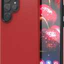 Crave for Samsung Galaxy S24 Ultra Case, Shockproof Protection Dual Layer Case for Samsung Galaxy S24 Ultra (6.8 inch) - Red