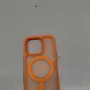 Newfuture Designed for iPhone 14 Pro Case with Magnetic [13 FT Military Drop Protection] [Compatible with Magsafe] Slim Translucent Matte Shockproof with Anti-Fingerprint Phone Case, Orange