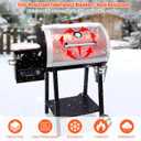 Grill Blanket for Pit Boss PB440D2 PB440FB1 Pellet Grill, 440D 440 Deluxe Ranch Hand 440TGR1, Insulation Blanket for Pit Boss 440 Series Grills, Smoker Cover Save a Lot of Pellet for Winter Cooking