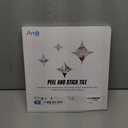 Art3d 10-Sheet Peel and Stick Backsplash, 12 in. x 12 in. Subway 3D Wall Panels, Mono White with Gray Grout