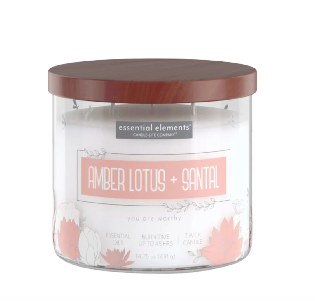 CL Amber Lotus &Santal 14.75oz Candle