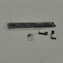 Bronze Curtain Rods for Windows 30 or 45 Inches with Brackets,Decorative 5/8 Inch Diameter Small Window Curtain Rod Set for Bedroom, Room Divider, Living Room, Kitchen, Bathroom