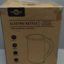 Paris Rhne Electric Kettle, Tea Kettle with 6 Temperature Settings, 1.7L Cordless Hot Water Boiler Heater, Strix Thermostat, Touch Control, Auto-Shutoff/Boil-Dry Protection, Keep Warm, LED Indicator (Ivory)