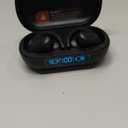 Wireless Earbuds Bluetooth Headphones 130Hrs Playtime with 2500mAh Wireless Charging Case LED Diaplay Hi-Fi Waterproof Over Ear Earphones for Sports Running Workout Gaming (Black)