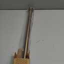 Ivilon Tension Curtain Rod - Spring Tension Rod for Windows or Shower, 36 to 54 Inch. Warm Gold