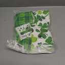 Patelai 6 Pcs St. Patrick's Day Kitchen Towels Clover Towel Shamrock Bathroom Hand Towels Dish Tea Towel St. Patrick's Day Gifts Decorations 18 x 28 Inches