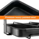 93305/7515 Catch Pan with 6415 Drip Pans for Weber Genesis II & Spirit 200 & Spirit 300, Genesis Silver/Gold/Platinum I/II and Summit Grills, Spirit Grease Tray with 15 Pack Drip pan Liner and Holder