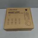 Fingerprint Keypad Deadbolt with Handle Set, Keyless Entry Door Lock, Door Locks for Front Door Lock Set, App Control, Auto Locking, Easy to Install, Matte Black