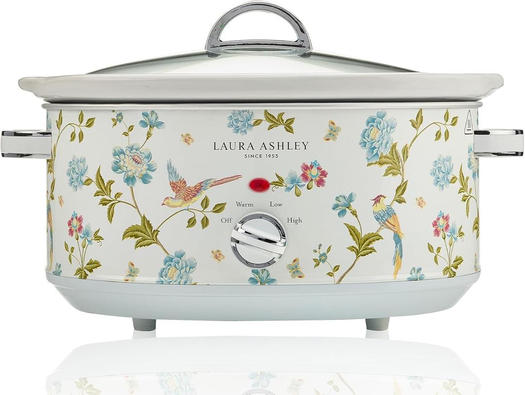 VQ - Laura Ashley 6.5L Slow Cooker - Elveden White