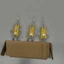 PHILIPS LED 60W BA11 E12 Chandelier Bulbs 3-Pack Ultra Definition Soft White (2700K) 500 Lumen (5W = 60W) Dimmable Flicker-Free LED Candelabra Bulbs