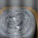 BDEUS Dual Layer 5 Inch Memory Foam Mattress Topper King Size, 2 Inch Gel Memory Foam Plus 3 Inch 1450 GSM Down Alternative Quilted Pillow Top Mattress Pad Cover,Dark Gray