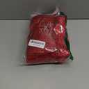 Romanstile Christmas Jacquard Rectangle Tablecloth with Red Flower - Waterproof Damask Vintage Floral Table Cloth, Xmas Decorative Table Cover for Dinner/Parties/Holiday - 60 x 84 Inch