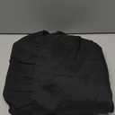 Black Bed Skirt Queen Size Ruffled Bed Skirt with Split Corners, Queen Bed Skirt 12 Inch Drop, TSUTOMI Queen Size Bed Skirt Black for Ruffled Bed Skirt with Split Corners, Bed Skirts Queen Size