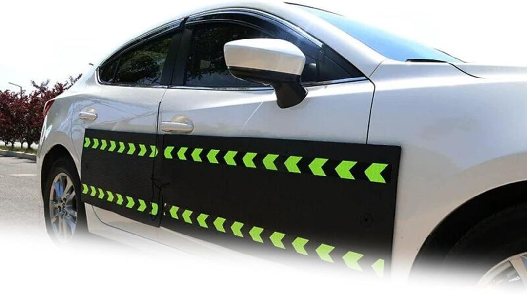 2 Pcs Magnetic Car Door Protector, Car Magnet Bumper, Removable Car Door Guard, Prevents Dents, Universal Exterior Car Accessories for Cars SUVs (31.5"x15.7")