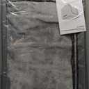 Cat Litter Box Enclosure with Cat Bed; Hidden Enclosure Litter Tray in Living Room, Bedroom, Corner; Kitten Washroom Fit Most of Litter Box; Large Pet Litter Box Pee Shield (Grey)