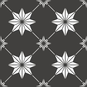 FloorPops Black Rigel Peel & Stick Floor Tiles, FP3990 (Pack of 10 Tiles)