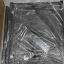 Huuger Nightstand Set of 2, Night Stand with Fabric Drawer, Mesh Shelf, Side Table with Storage, Fabric Drawer Dresser, Open Shelf, Metal Frame, Bedroom, Rustic Brown