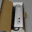 LED Driver 150 Watts 24V DC Low Voltage Transformer Waterproof IP67 LED Power Supply, Adapter with 3-Prong Plug 3.3 Feet Cable for Any 24V DC led Lights, Computer Project, Outdoor Light